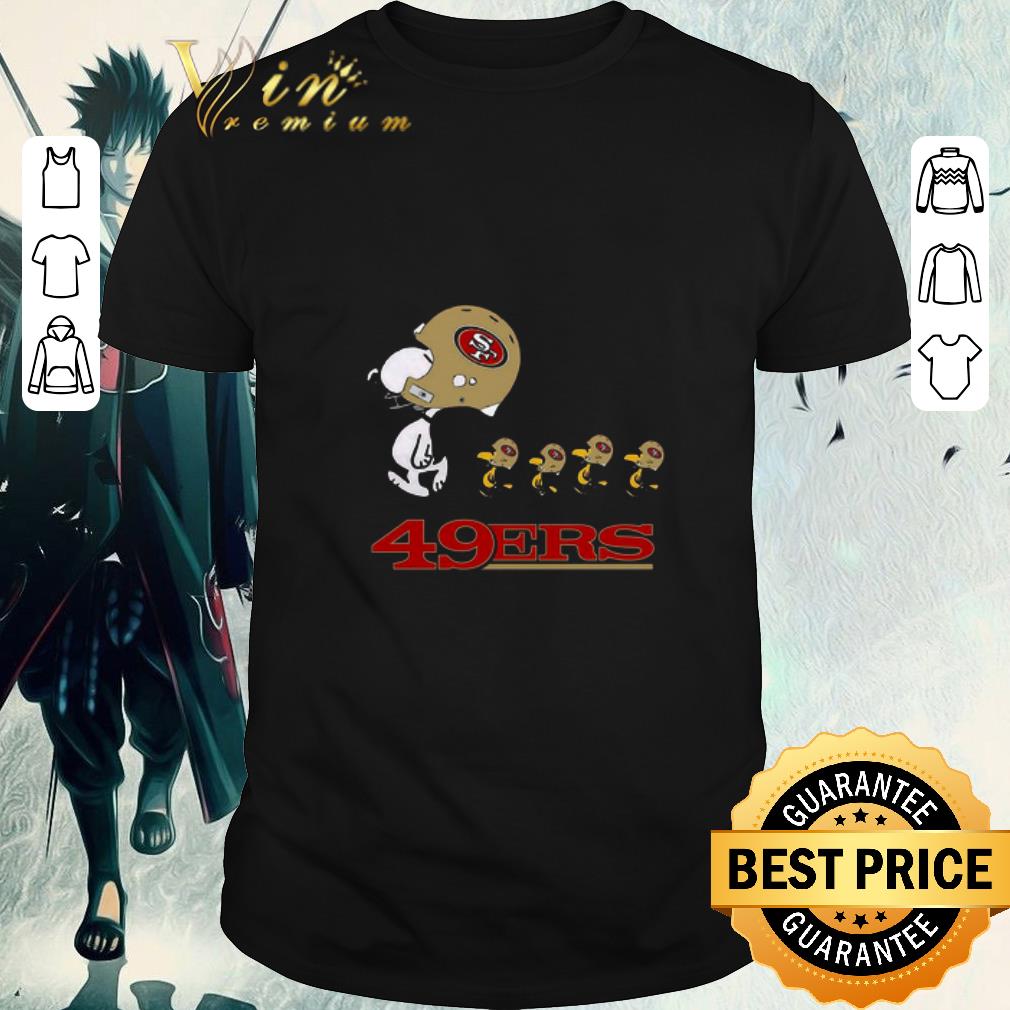 Original Snoopy And Woodstock The San Francisco 49ers shirt