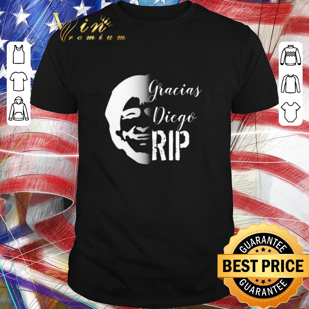 Premium RIP Diego Maradona Gracias Diego shirt