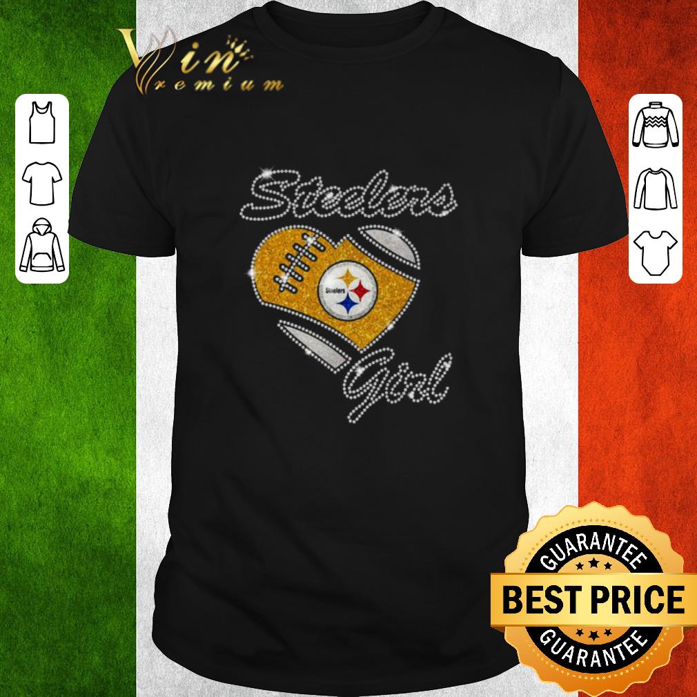 Premium Pittsburgh Steelers Girl Heart shirt