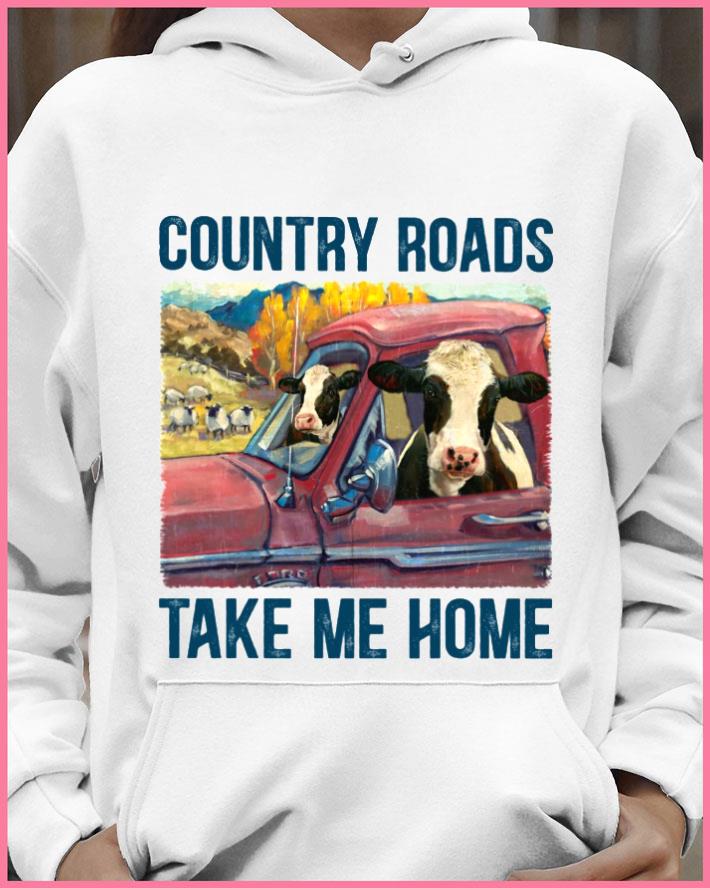 3c67356d premium cows country roads take me home shirt 4 - Premium Cows Country Roads Take Me Home shirt