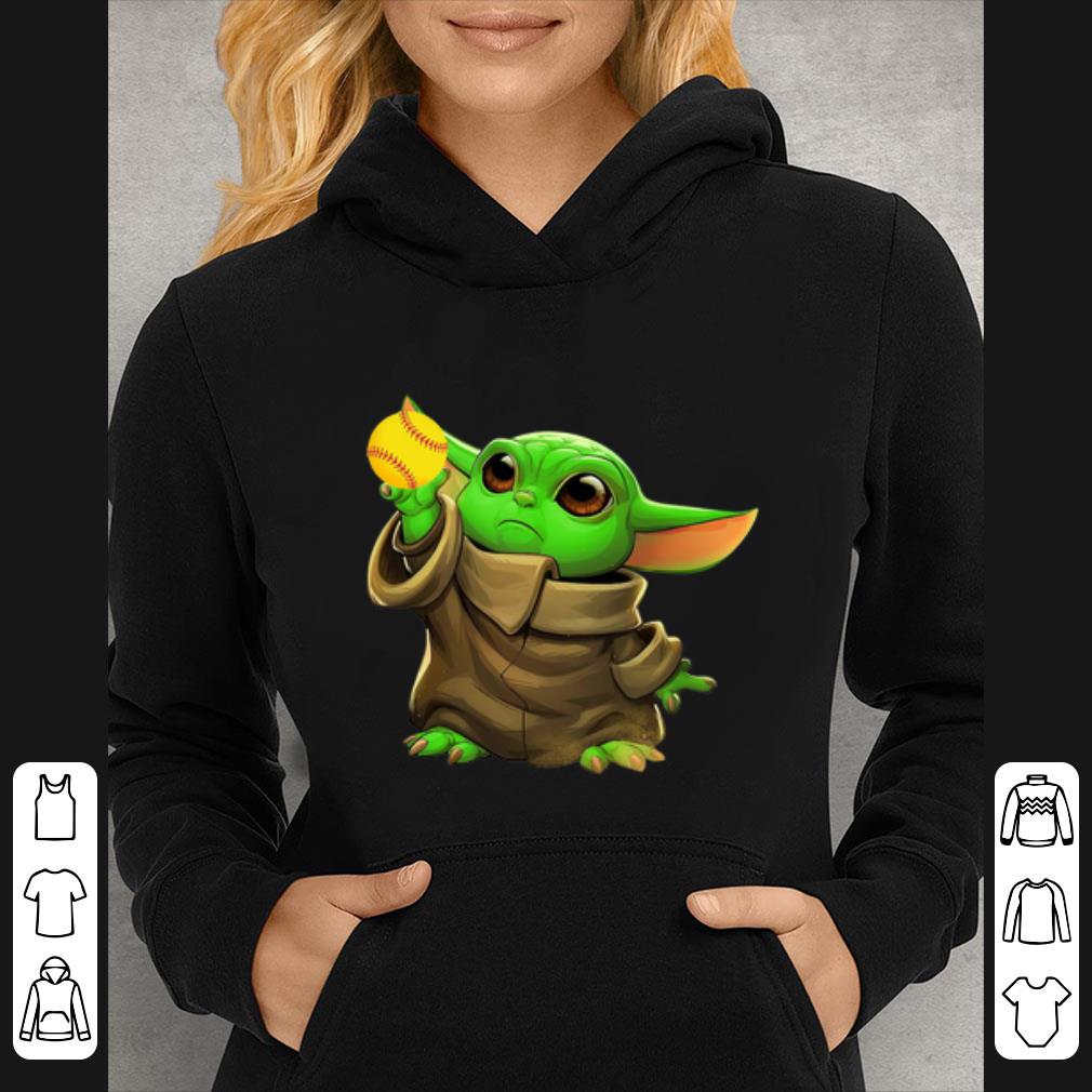 40aadb43 pretty baby yoda baseball shirt 4 - Pretty Baby Yoda Baseball shirt
