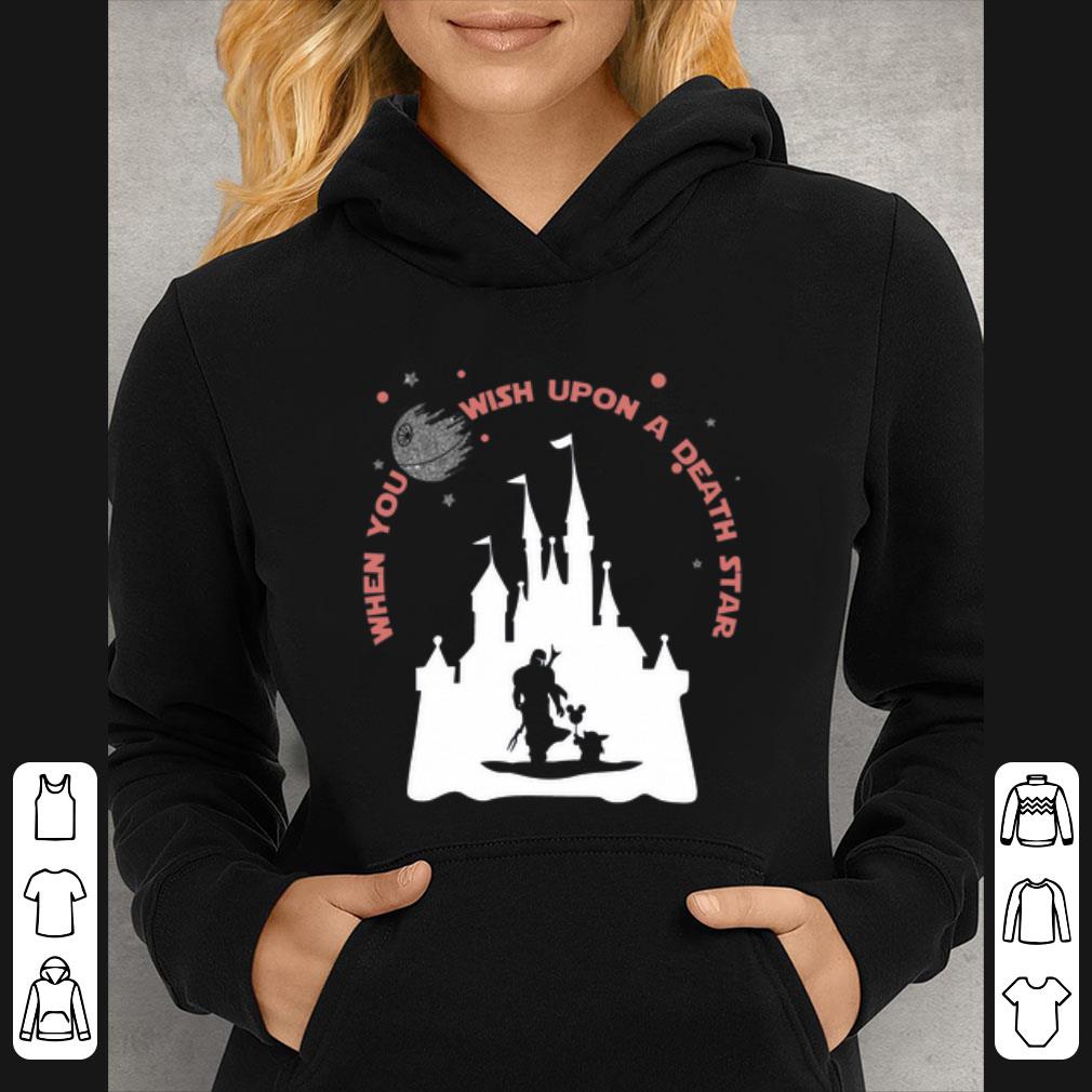 68f47e8a top baby yoda the mandalorian when you wish upon a death star shirt 4 - Top Baby Yoda The Mandalorian When You Wish Upon A Death Star shirt