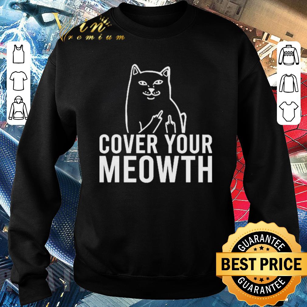 d071a0d8 awesome cat cover your meowth shirt 4 - Awesome Cat Cover Your Meowth shirt