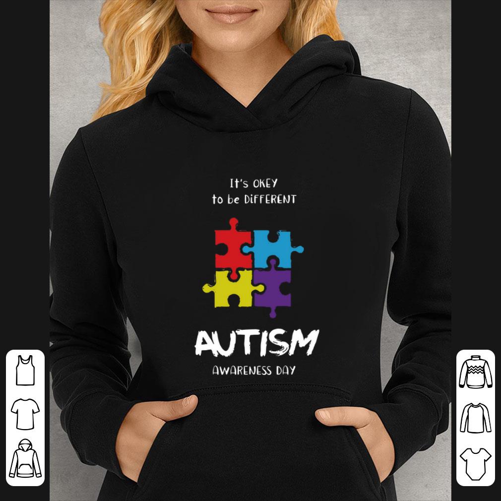 Official It’s okay to be different Autism Awareness day shirt ee6fb06d official it s okay to be different autism awareness day shirt 4 - Official It’s okay to be different Autism Awareness day shirt