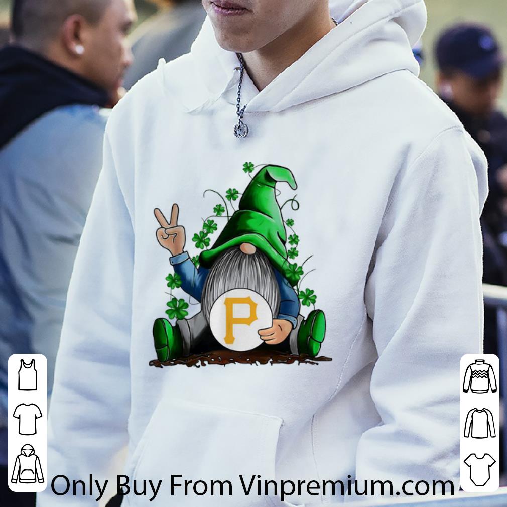 4c18a8fa nice gnomes hug pittsburgh pirates baseball shamrock shirt 4 - Nice Gnomes Hug Pittsburgh Pirates Baseball Shamrock shirt