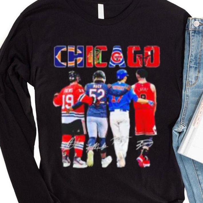 Premium Chicago Bears Chicago Blackhawks Chicago Cubs Chicago Bulls Signatures shirt b6d9765d chicago bears chicago blackhawks chicago cubs chicago bulls signatures shirt 4 - Premium Chicago Bears Chicago Blackhawks Chicago Cubs Chicago Bulls Signatures shirt