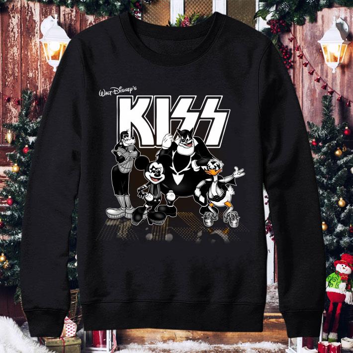 7e7c5c1c walt disneys mickey mouse kiss band shirt 4 - Original Walt Disneys Mickey Mouse Kiss Band shirt