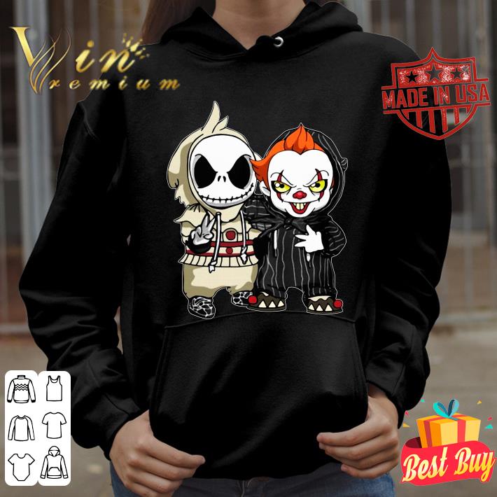 f5875e20 baby jack skellington and pennywise shirt 4 - Best Baby Jack Skellington and Pennywise shirt
