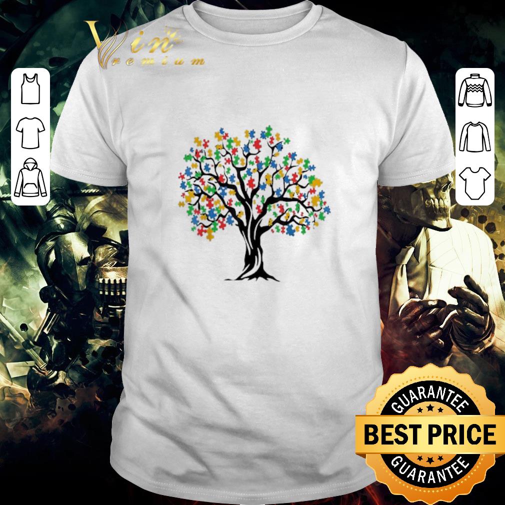 Pretty Tree Of Life Autism Awareness Month ASD Supporter shirt
