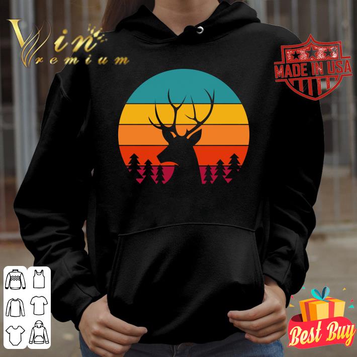3f8aac47 vintage sunrise retro sunset deer buck antlers classic shirt 4 - Best Vintage Sunrise Retro Sunset Deer Buck Antlers Classic shirt
