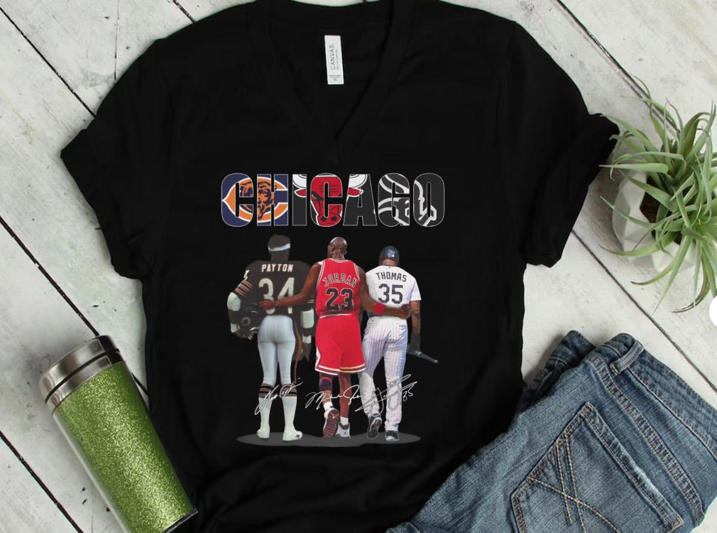 The Best Chicago Sports Team Shirt, Walter Payton Michael Jordan Frank Thomas Shirt