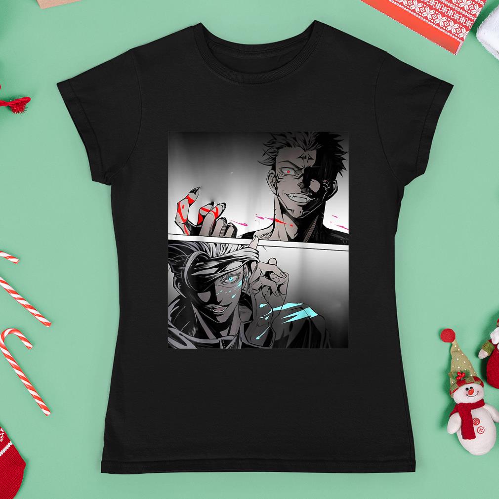 Premium Gojos Satorus vs Sukunas Jujutsus Kaisens T-Shirt, Women Shirt