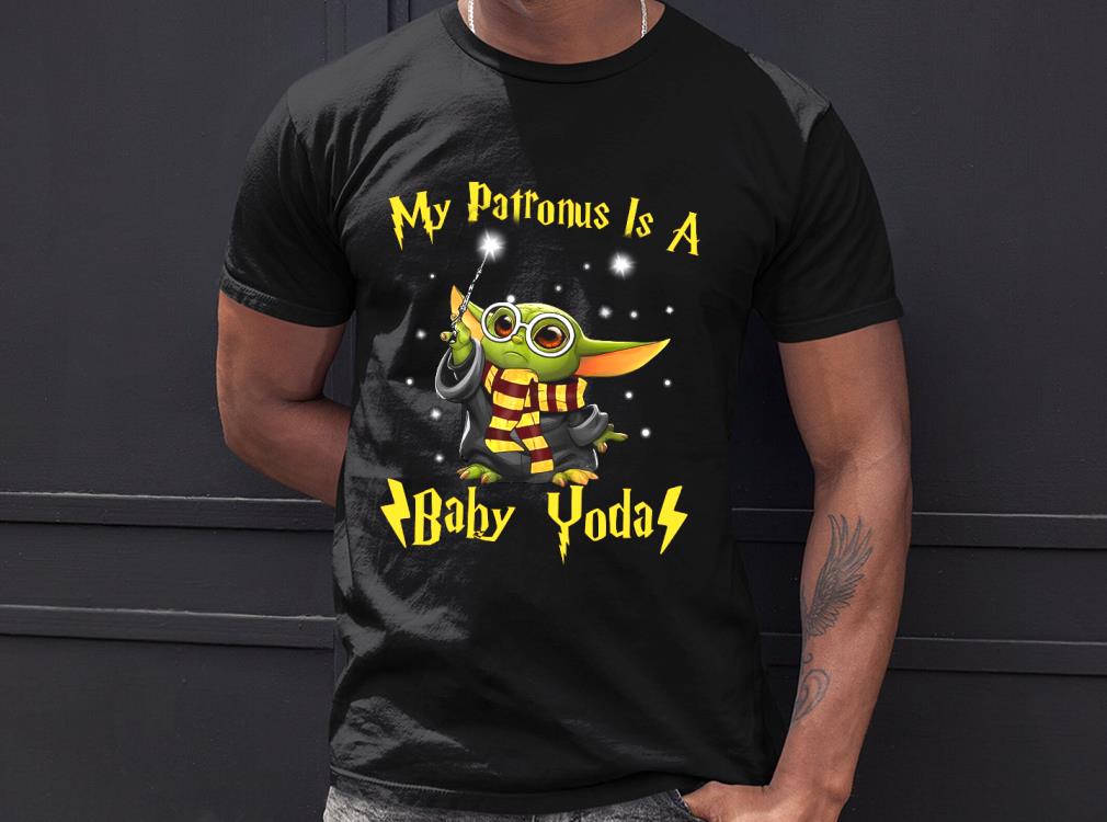 Baby yoda T-Shirt, My Patronus Is A Baby Yoda Shirt, Baby Yoda Family Hoodies, Shirt