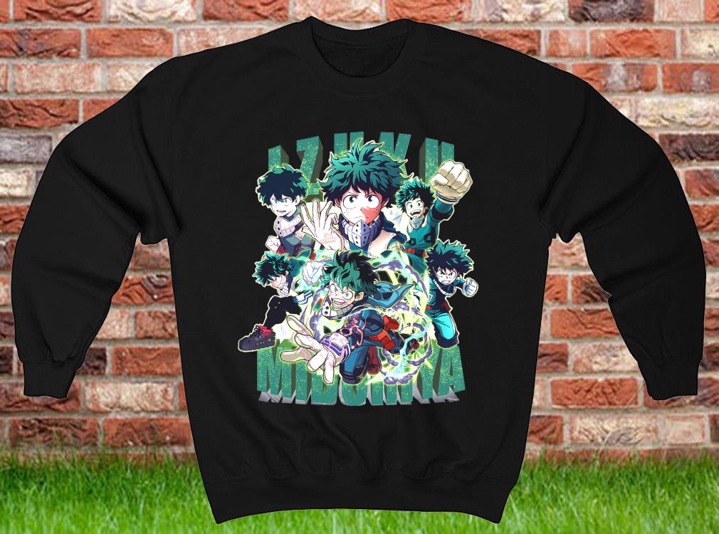 Midoriya Izuku Shirt, My Hero Academia Shirt, Boku No Hero Academia Hoodies, Shirt
