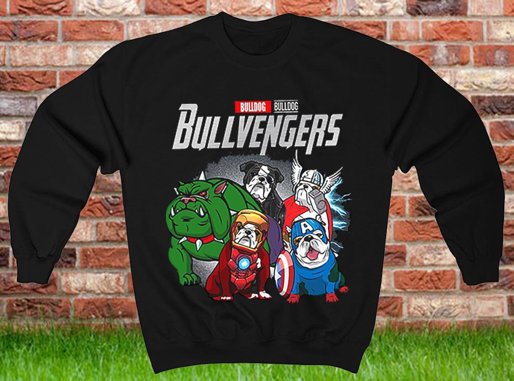 Pitbull Avengers Shirt, Marvel Avengers Bulldog Bull Avengers T-Shirt, Bull Dog Shirt, Avengers Hero Hoodies, Shirt