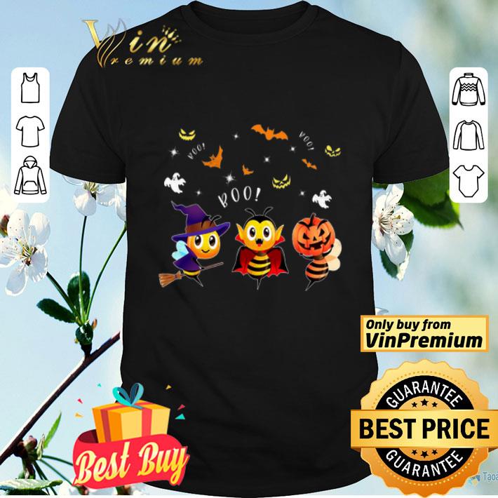 Halloween Bee Witch And Pumpkin Boo Boo shirt