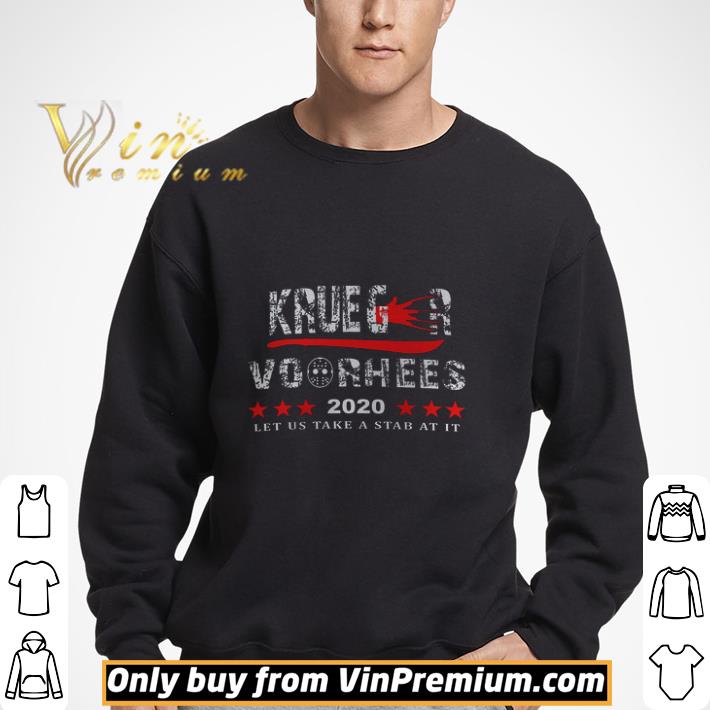 Krueger Voorhees 2020 Let Us Take A Stab At It shirt