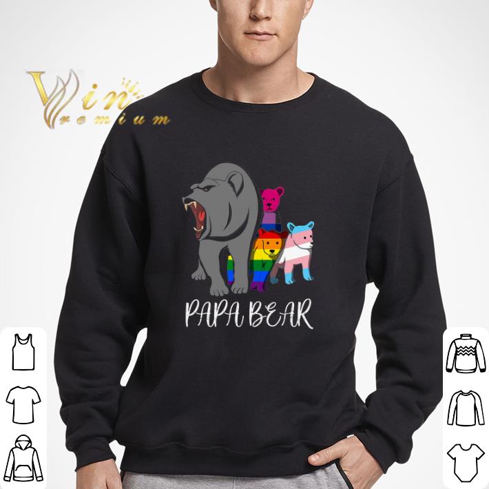 Lgbt Papa Bear shirt