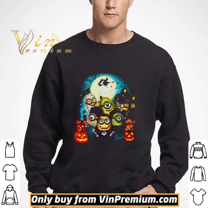 Minion Witch Pumpkin Happy Halloween shirt