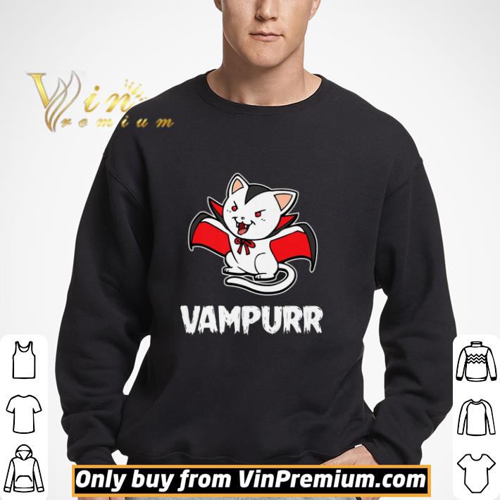 Cat Vampurr Halloween shirt