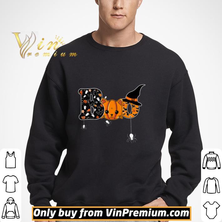 Boo Pumpkin Witch Happy Halloween shirt