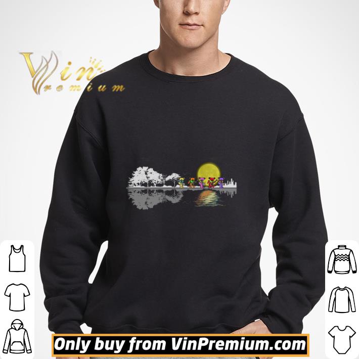 Dancing Bear On Guitar Walking shirt