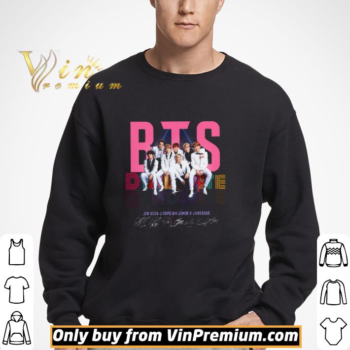 BTS Dynamite Signature shirt