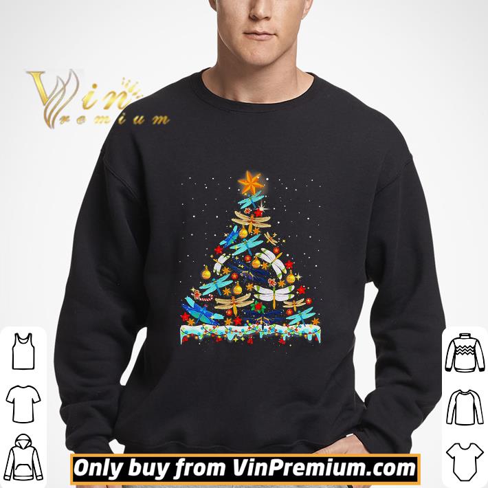 Drafonfly Merry Christmas Tree shirt