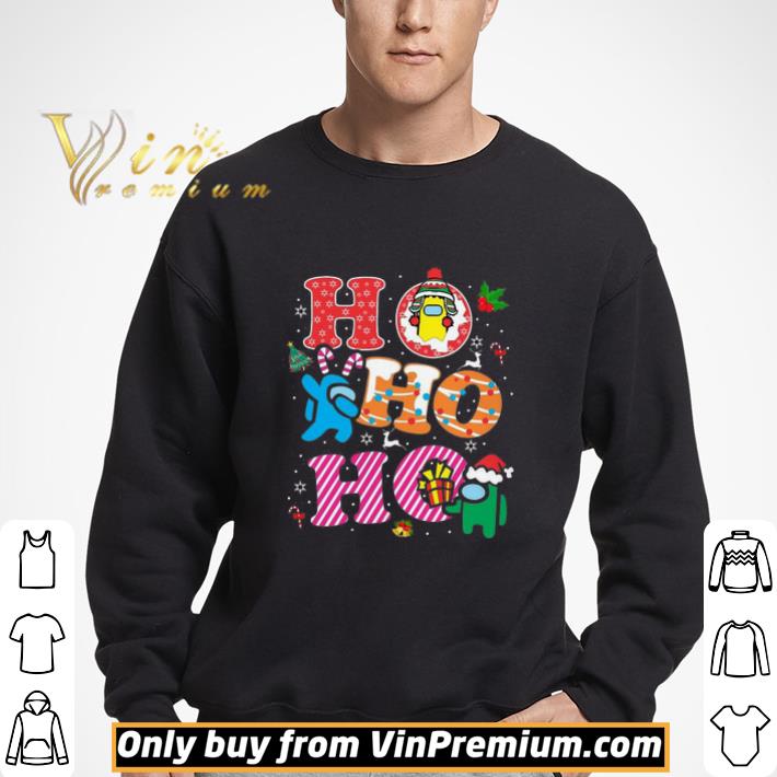 Imposter Among Us Ho Ho Ho Merry Christmas shirt