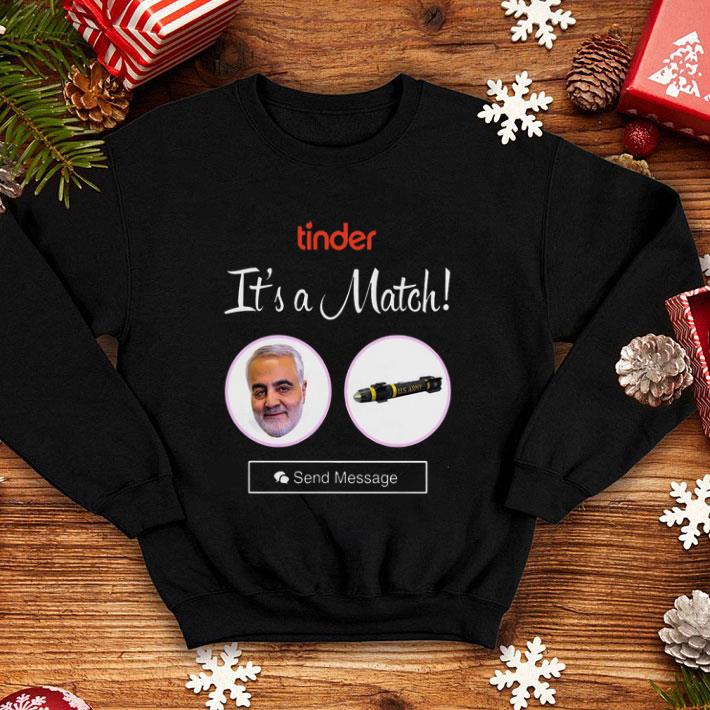 Qasem Soleimani Tinder It’s A Match Us Army Send Message shirt 3 Qasem Soleimani Tinder It’s A Match Us Army Send Message shirt