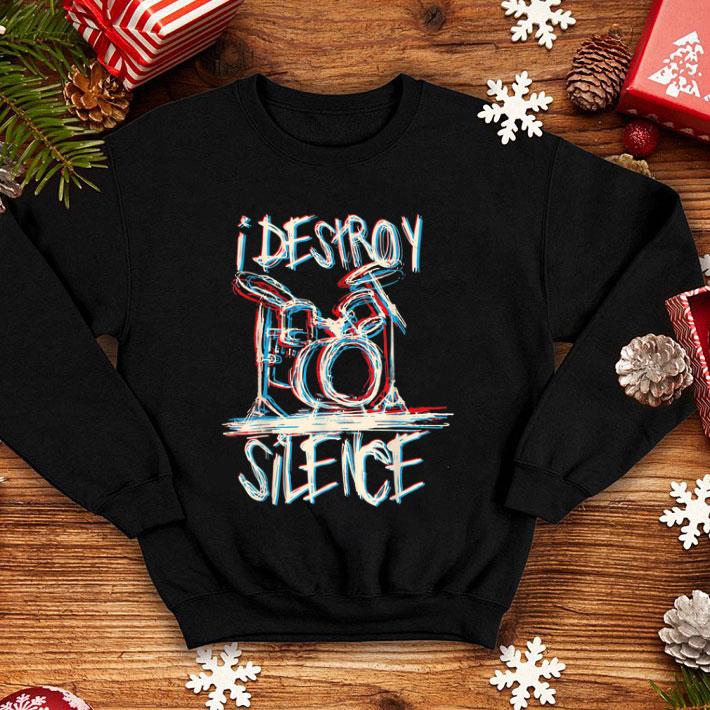 Drummer I Destroy The Silence shirt