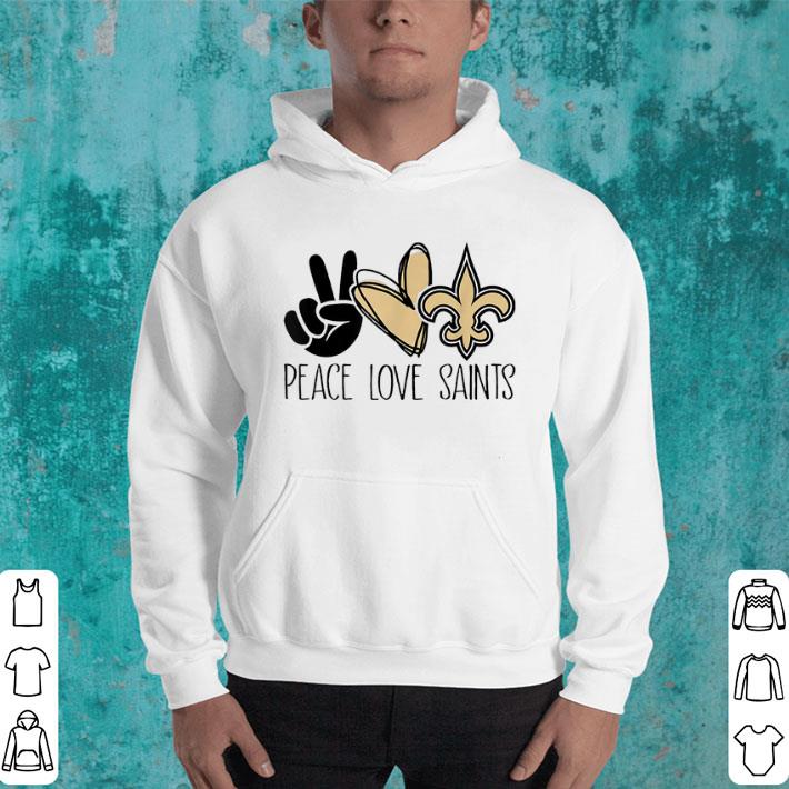 Peace Love Saints - New Orleans Saints Lovers shirt