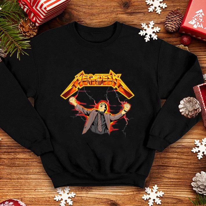 Dwight Schrute Metallica Megadesk shirt
