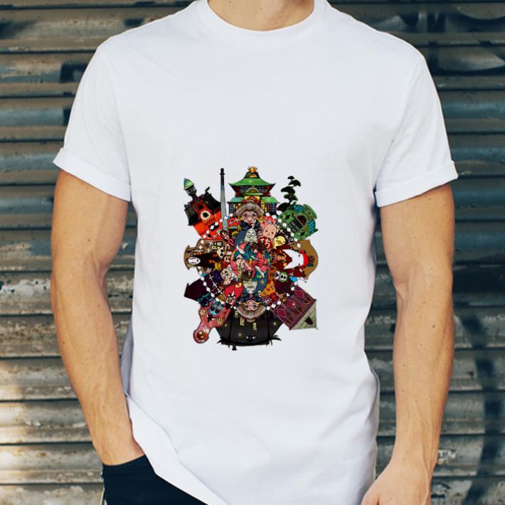 Studio Ghibli characters shirt