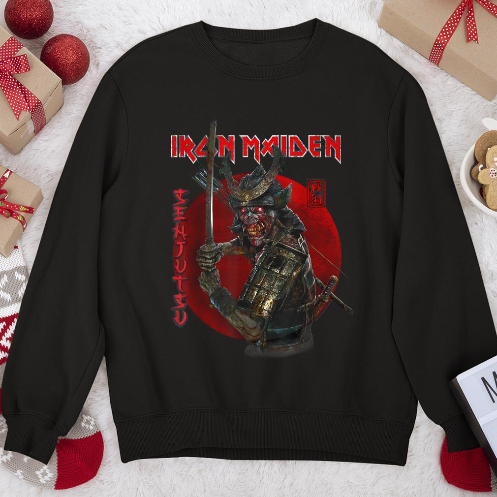 Iron Maiden SENJUTSU Eddie Red Circle Sweatshirt, Shirt