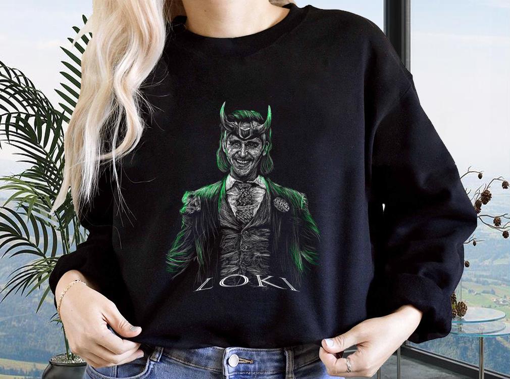 Loki Laufeyson Shirt, Loki Shirt, Tom Hiddleston Shirt, Loki Laufeyson Mac Printed Graphic Tee Sweatshirt, Shirt