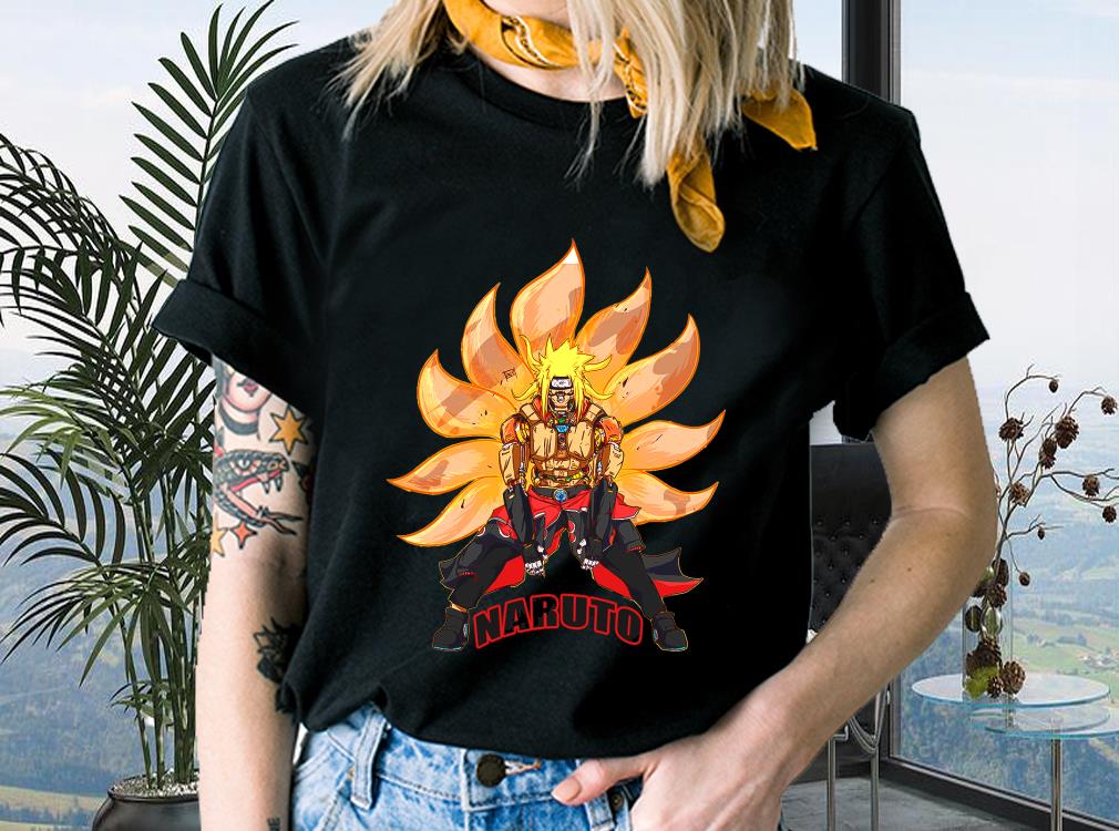 Naruto Transforms Into A Nine Tailed Fox Shirt, Kurama Nine Tail Fox Sweatshirt, Shirt