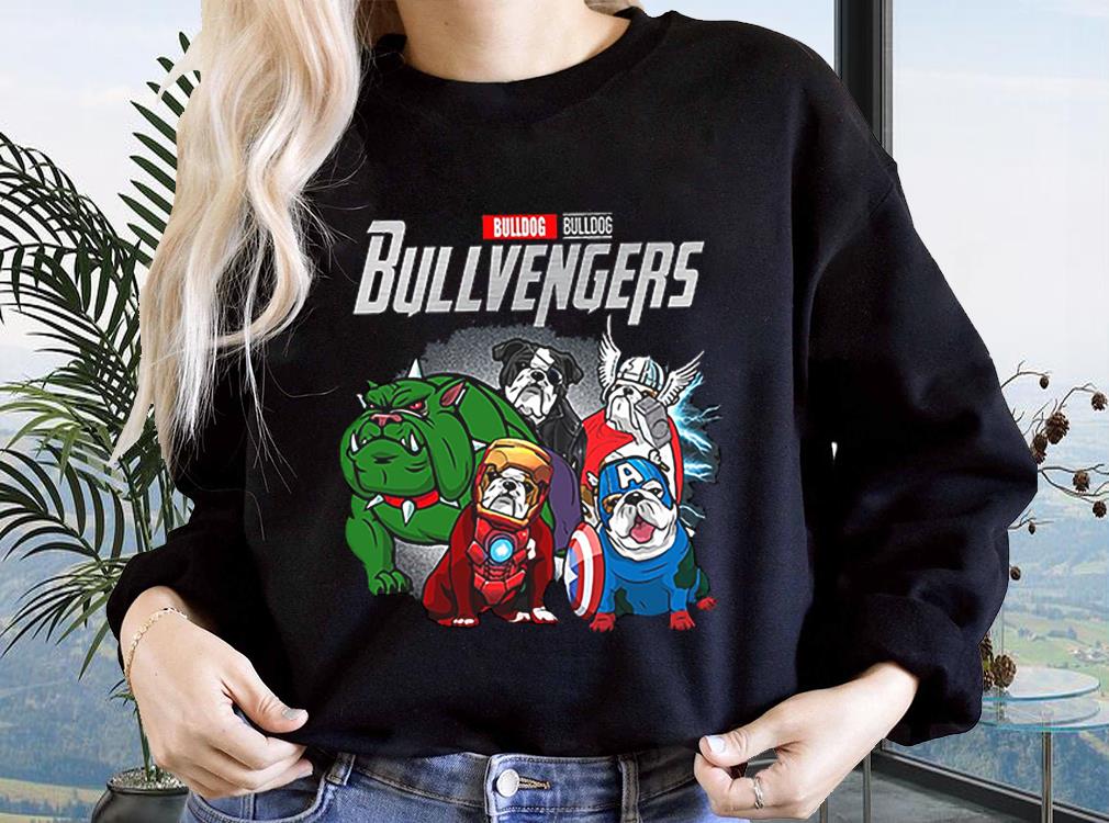 Pitbull Avengers Shirt, Marvel Avengers Bulldog Bull Avengers T-Shirt, Bull Dog Shirt, Avengers Hero Sweatshirt, Shirt