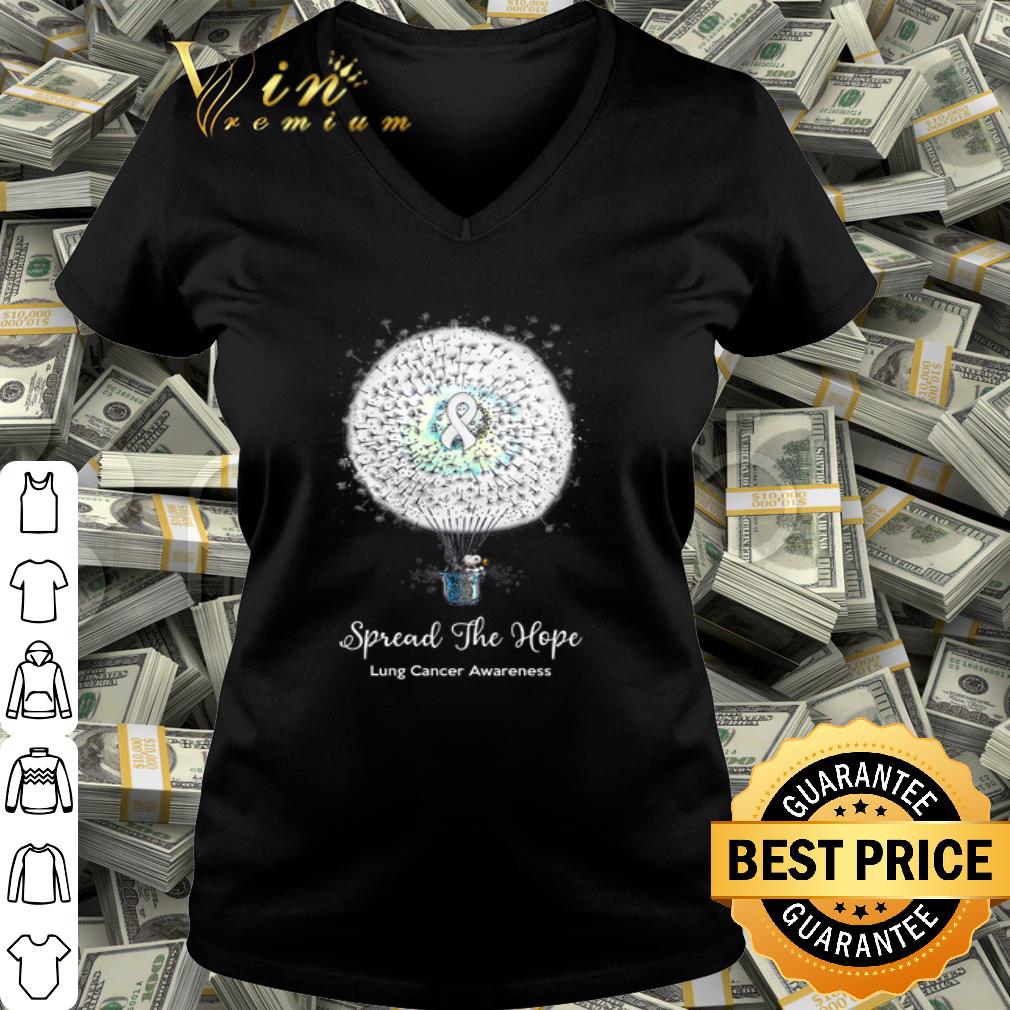 Snoopy Spread The Hope Lung Cancer Awareness shirt Snoopy Spread The Hope Lung Cancer Awareness shirt