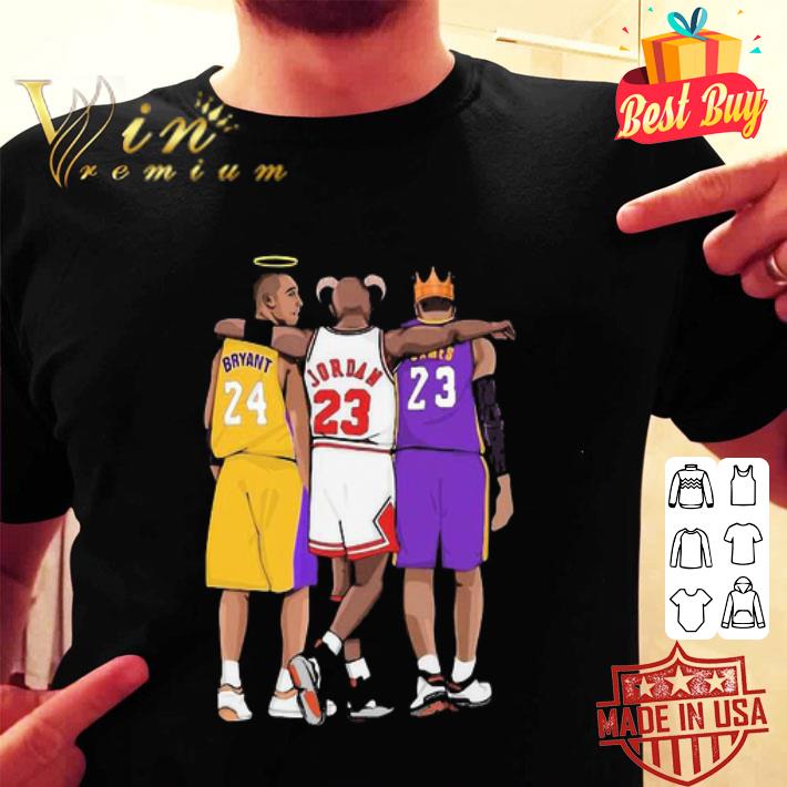 The three greatness 2020 Michael Jordan LeBron James Kobe Bryant shirt