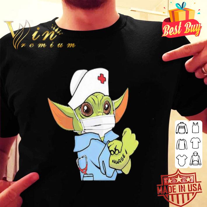 Strong Baby Yoda Wearing Scrub Nurse Coronavirus shirt Strong Baby Yoda Wearing Scrub Nurse Coronavirus shirt