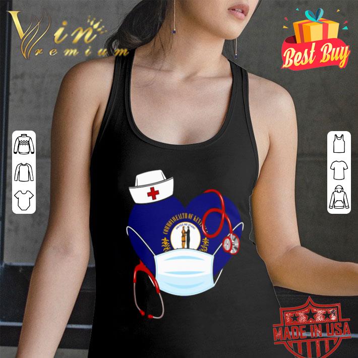 Nurse heart Kentucky United we stand Coronavirus shirt Nurse heart Kentucky United we stand Coronavirus shirt