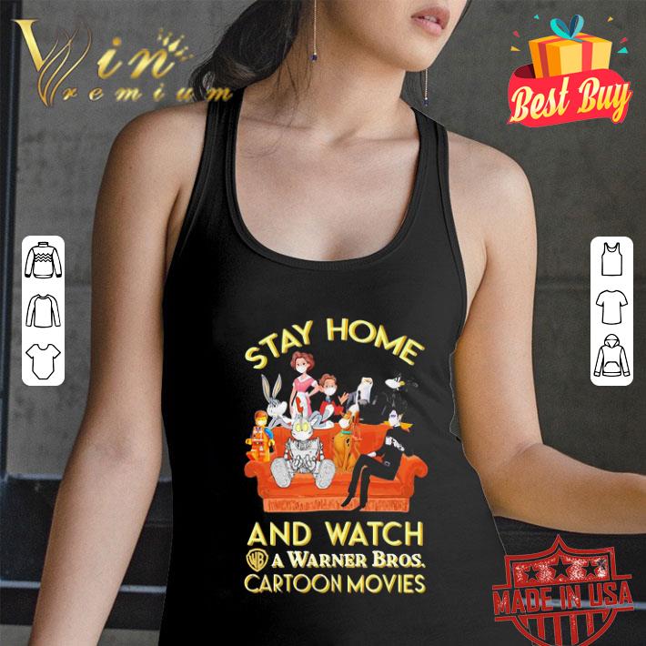 Stay home and watch a Warner Bros cartoon movies Coronavirus shirt Stay home and watch a Warner Bros cartoon movies Coronavirus shirt