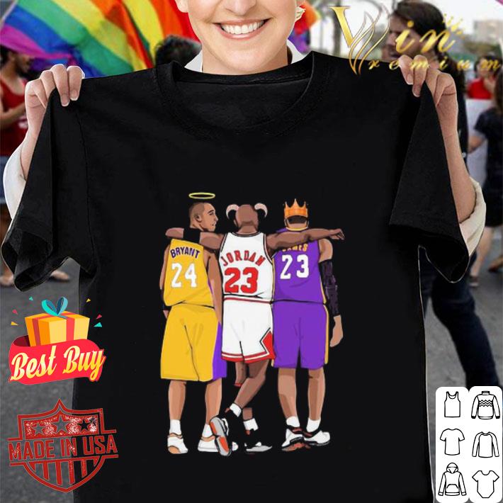 The three greatness 2020 Michael Jordan LeBron James Kobe Bryant shirt