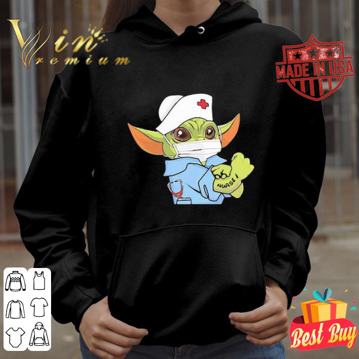 Strong Baby Yoda Wearing Scrub Nurse Coronavirus shirt Strong Baby Yoda Wearing Scrub Nurse Coronavirus shirt