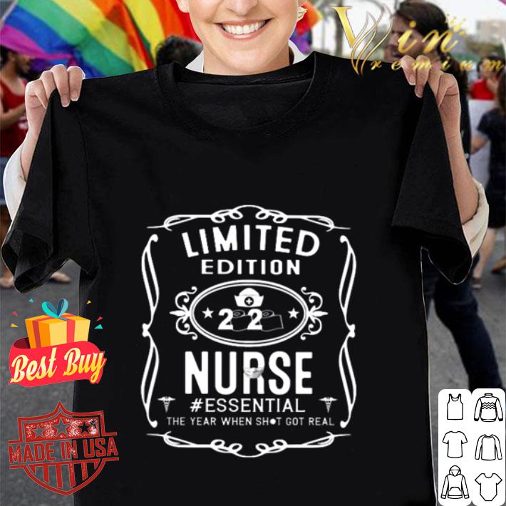 Limited Edition 2020 Nurse #essential Coronavirus shirt Limited Edition 2020 Nurse #essential Coronavirus shirt