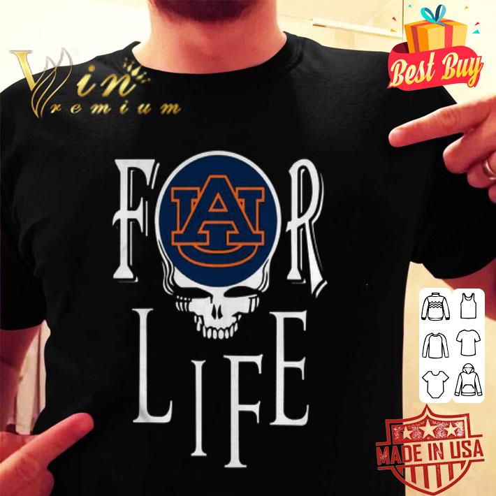 Auburn Tigers for life skull Grateful Dead shirt