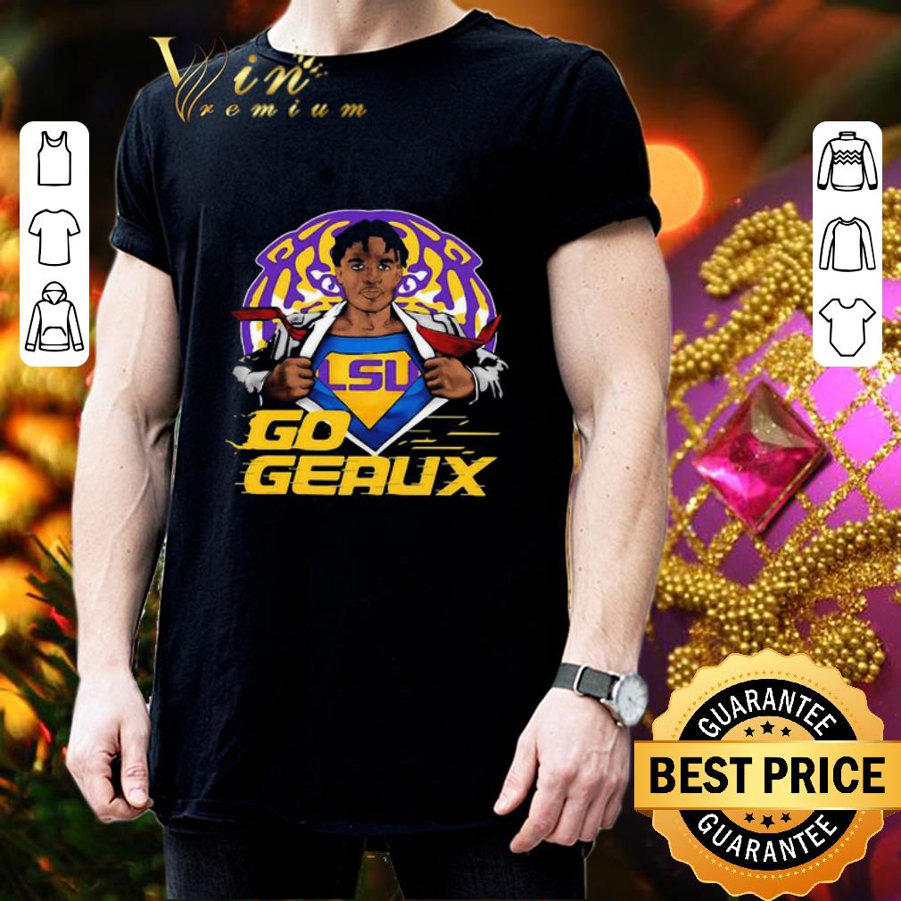 Superman LSU tigers go geaux shirt Superman LSU tigers go geaux shirt 3