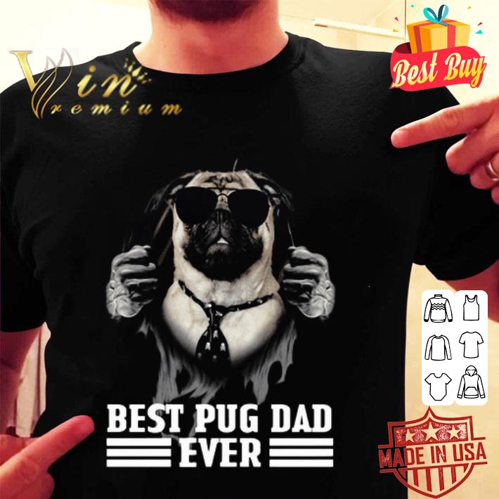 Inside Me Best Pug Dad Ever Father’s Day shirt, hoodie, sweater