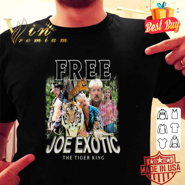 Free Joe Exotic The Tiger King and Carole Baskin shirt